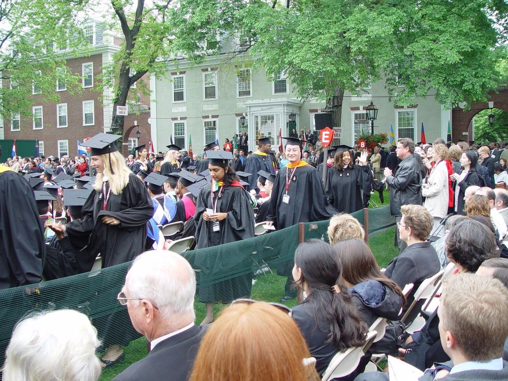 Harvard Business School graduation