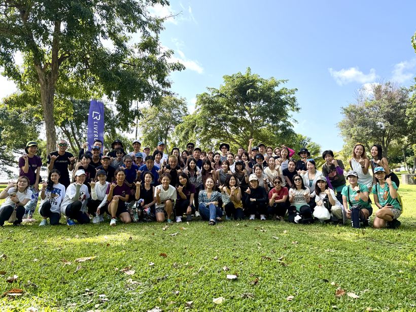 LIVERUN yoga event in Honolulu