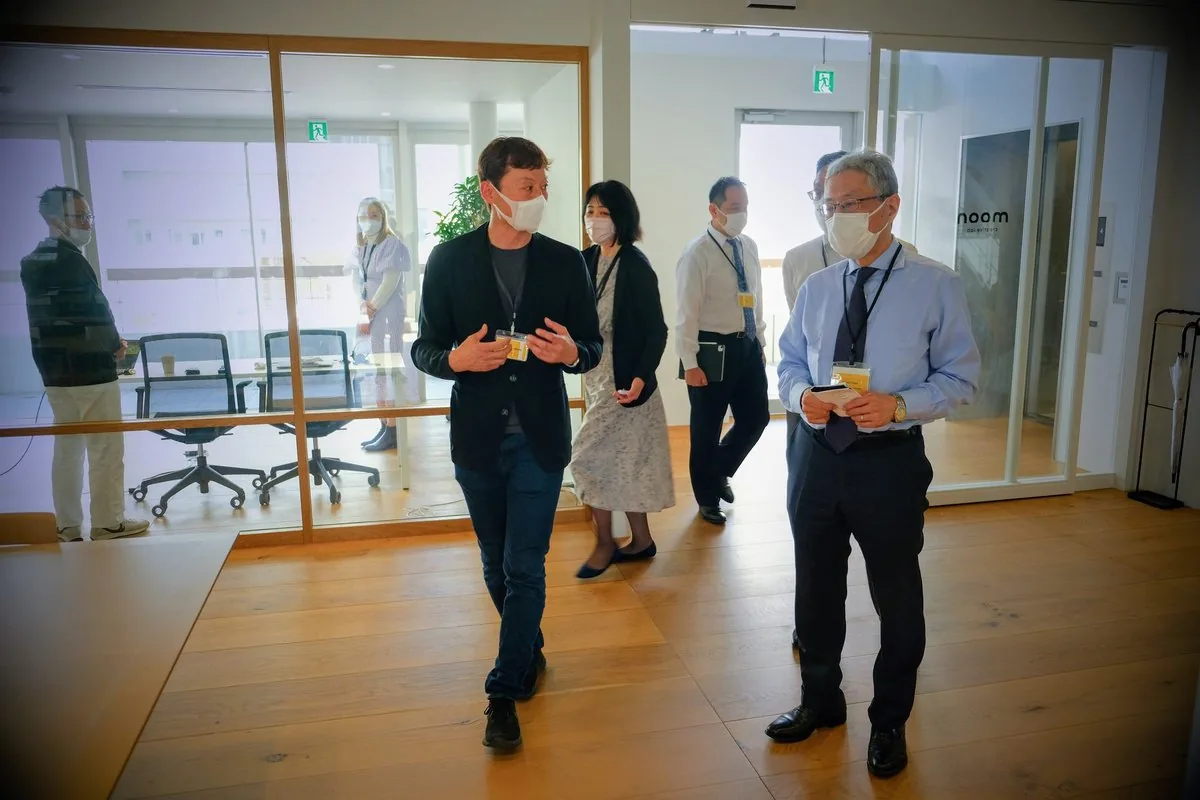 Working with Mitsui leadership