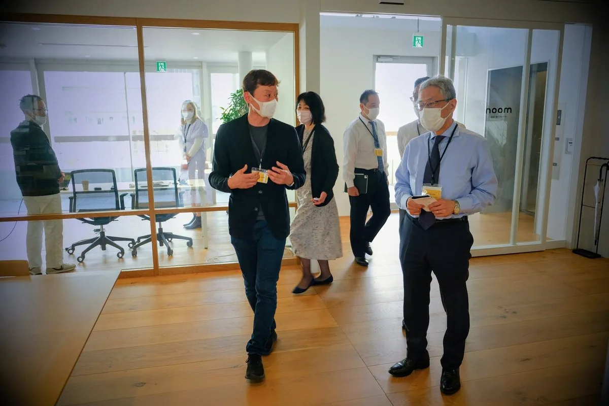 Working with Mitsui leadership