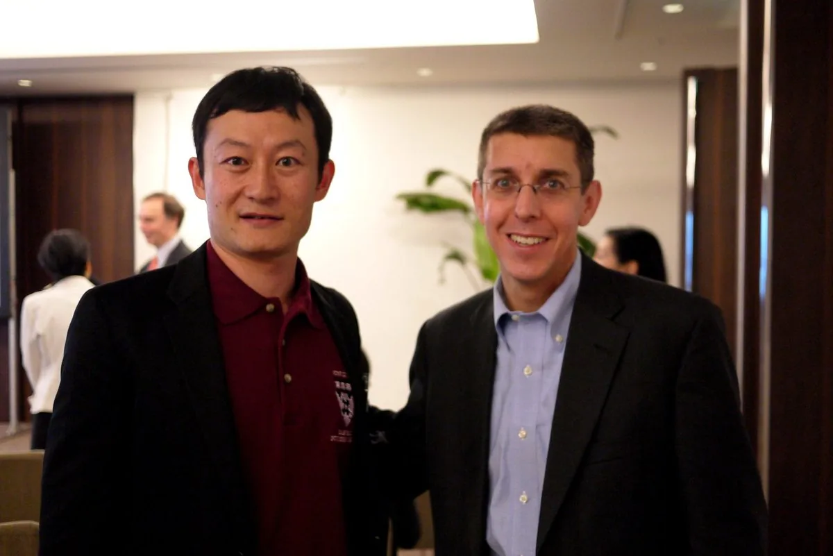 Tomo Takada with Professor Jan Rivkin